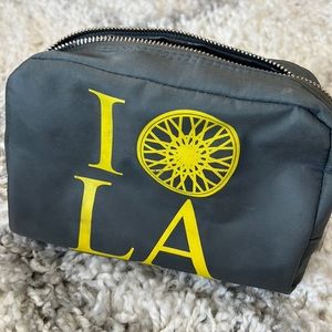 Soul cycle LA cosmetic bag